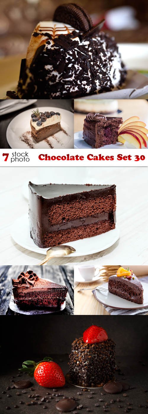 Photos - Chocolate Cakes Set 30