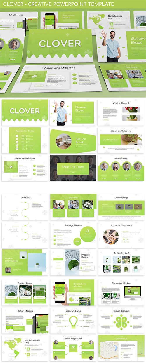 Clover - Creative Powerpoint