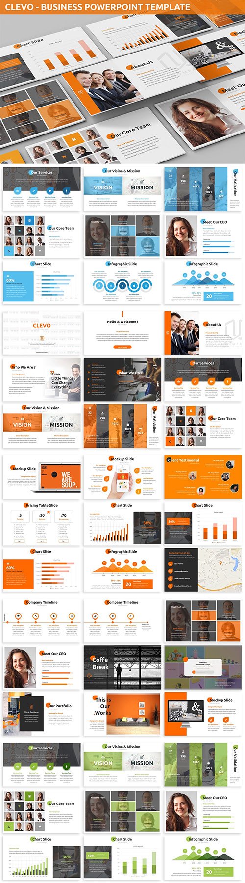 Clevo - Business Powerpoint Template