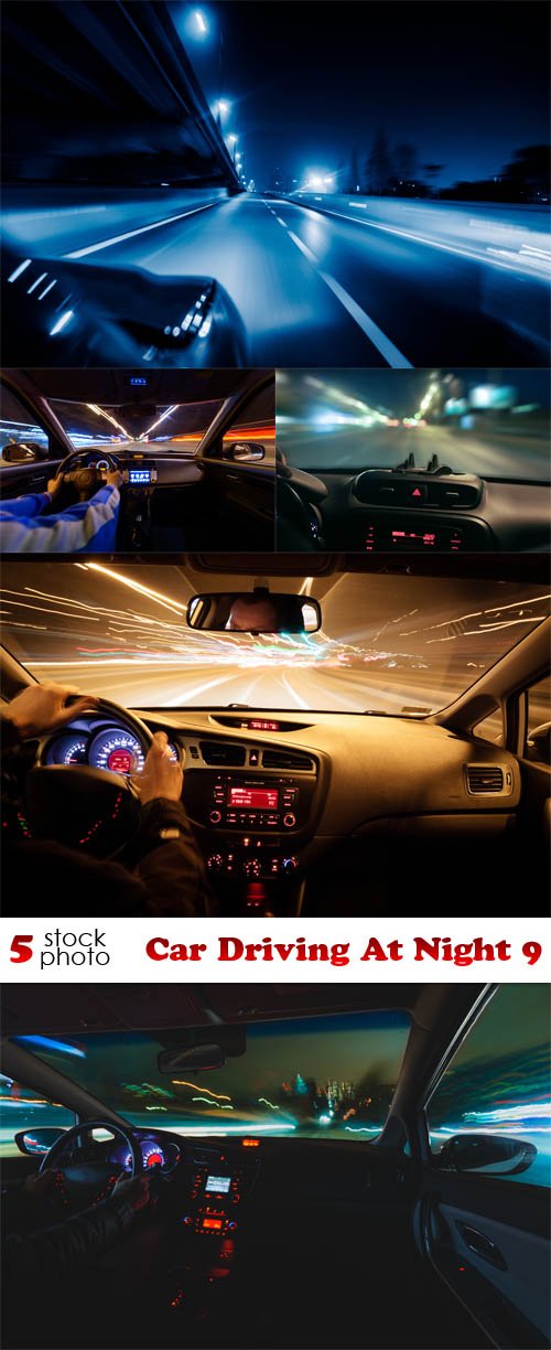 Photos - Car Driving At Night 9
