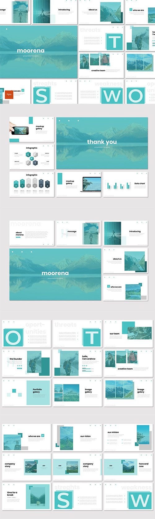 Moorena - Powerpoint Google Slides and Keynote Templates