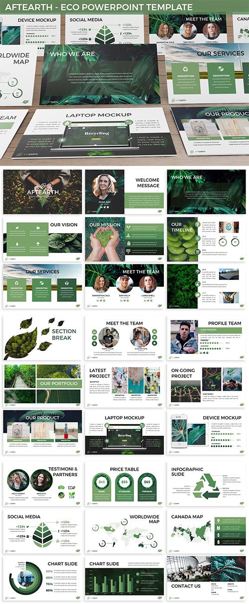 Aftearth - Eco Powerpoint Template