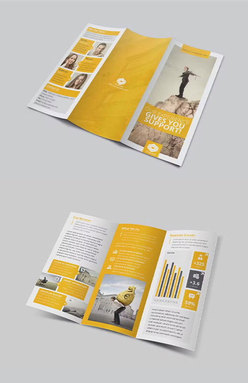 Business Trifold Brochure Vol 5 YECB6SG