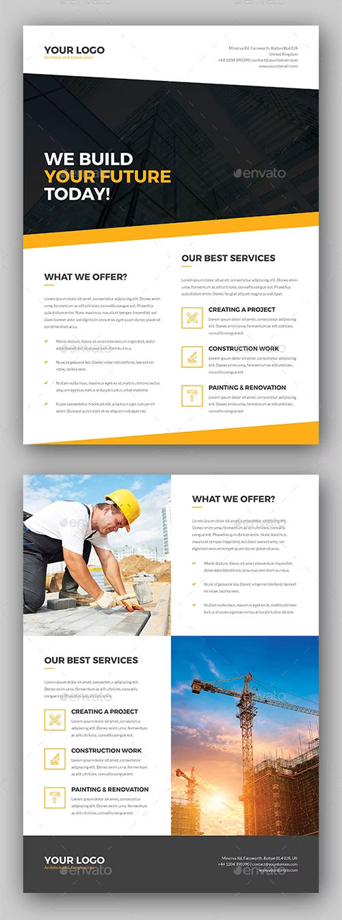 Flyer - Architecture and Construction 20589986