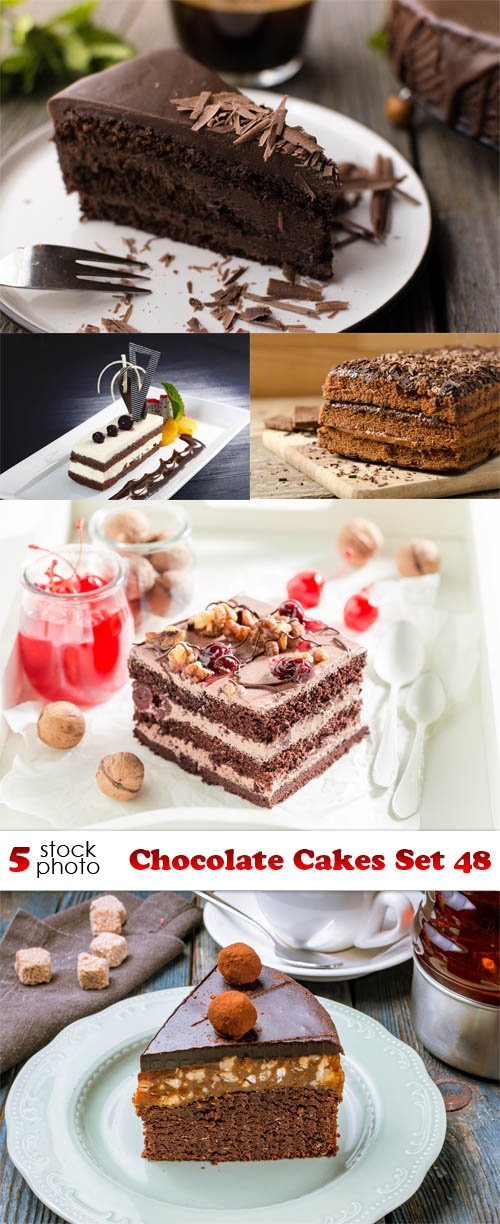 Photos - Chocolate Cakes Set 48