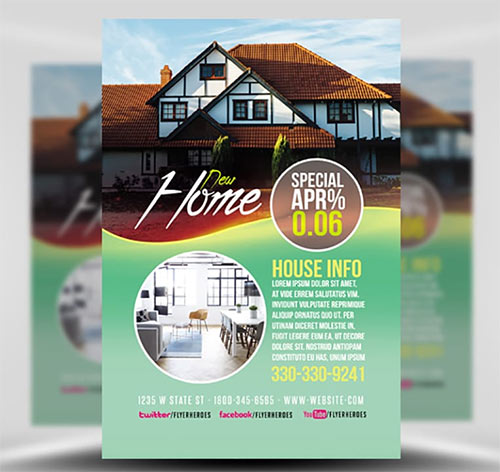 Real Estate Flyer Template V4