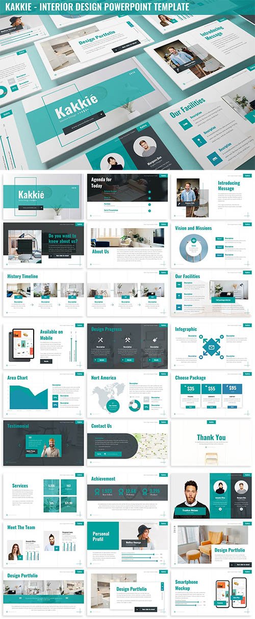 Kakkie - Interior Design Powerpoint Template