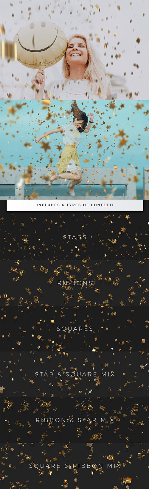 PNG Confetti Overlays 3377338