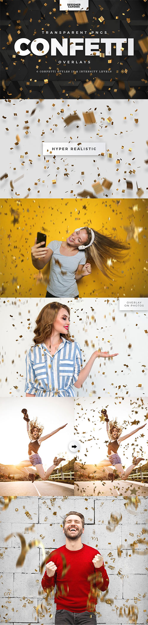PNG Confetti Overlays 3377338