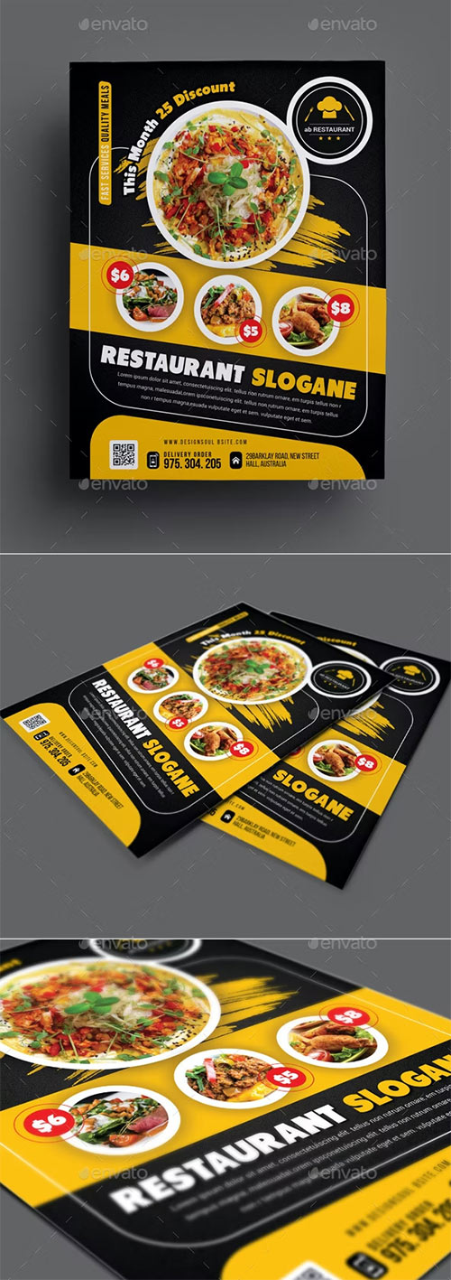 Restaurant Flyer 20443751