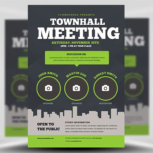 Flyer Template - Community Meeting