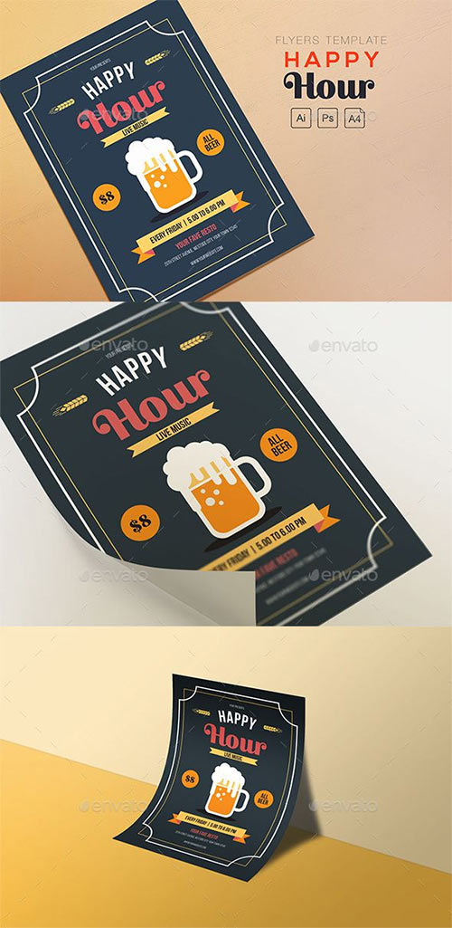 Happy Hour Beer Flyers 20653178