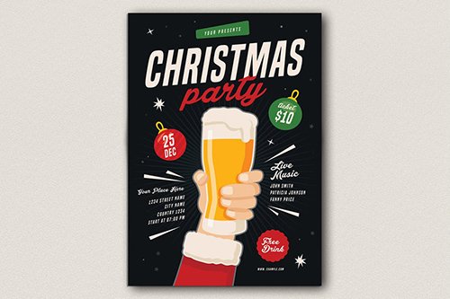 Christmas Flyer PSD