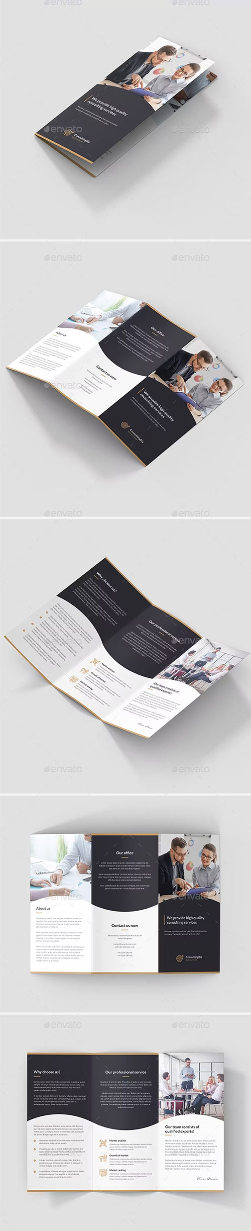 Brochure - Business Consulting Tri-Fold 22015194