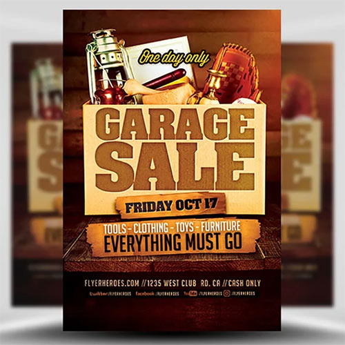 Flyer Template - Garage Sale