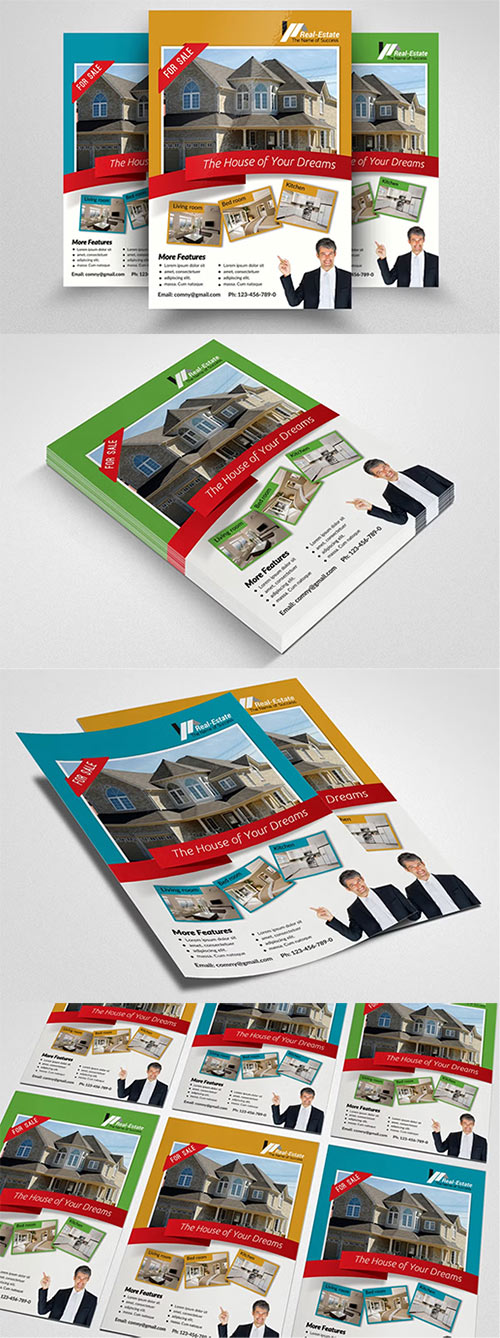 Real Estate Agency Flyer Template 553978