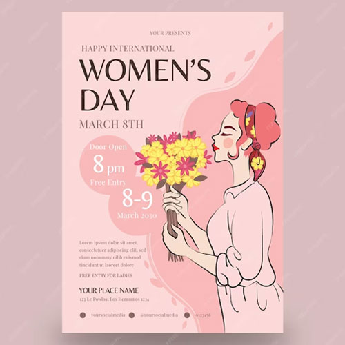 Women's Day Poster GHDJMJX