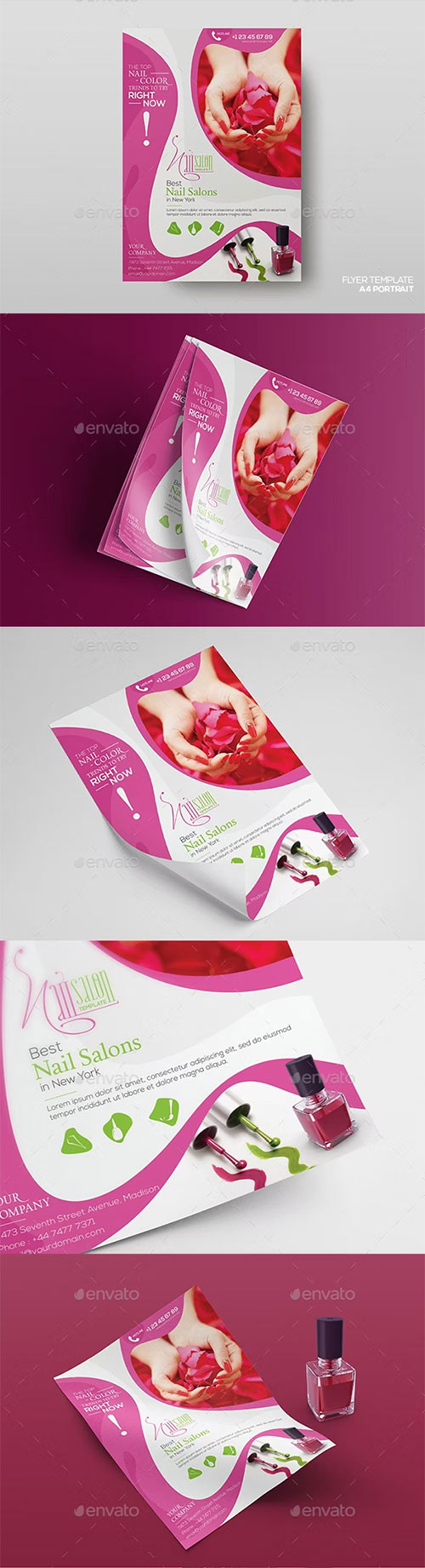 Nail Salon - Flyer Template 16150003