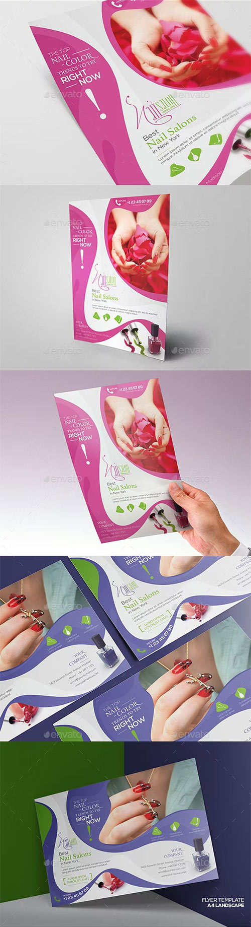 Nail Salon - Flyer Template 16150003