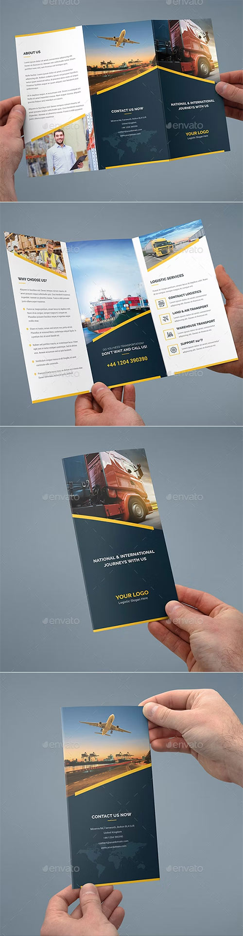 Brochure - Logistic Tri-Fold 20055640