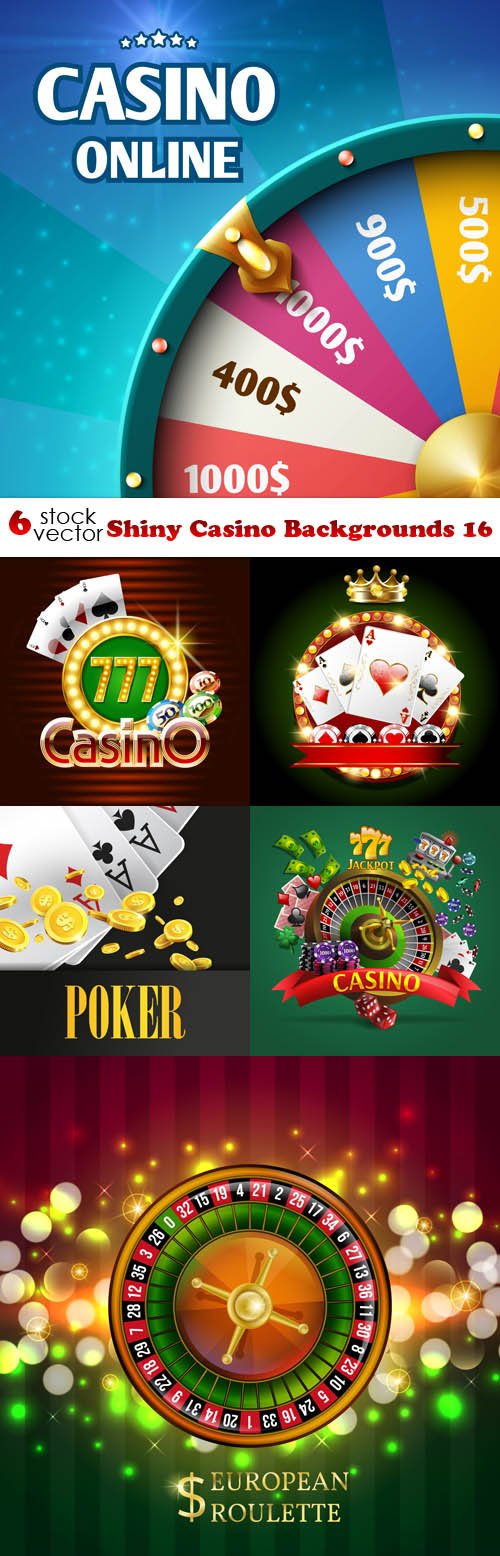 Vectors - Shiny Casino Backgrounds 16