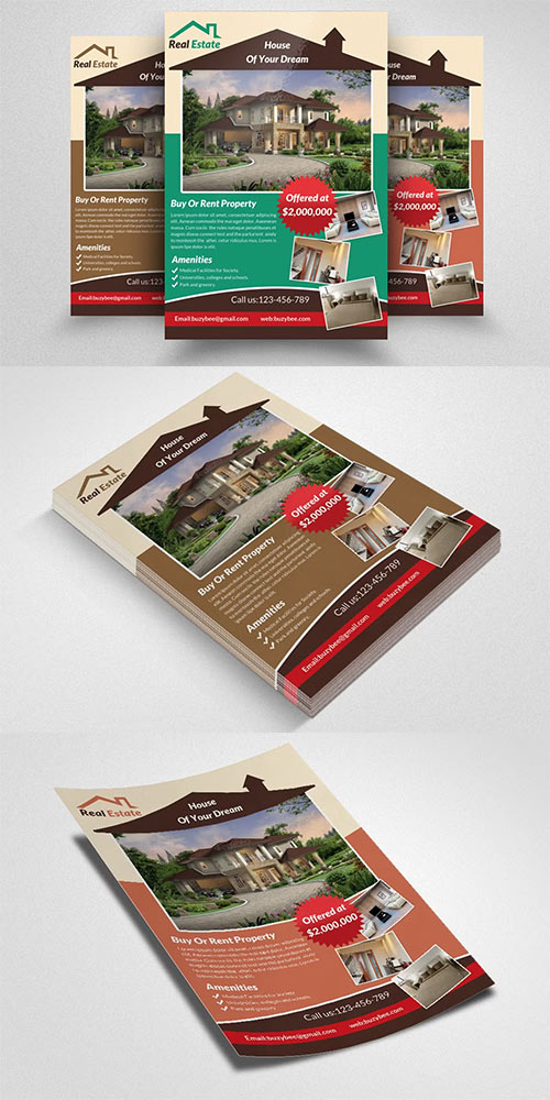 Real Estate Flyer Template 222891