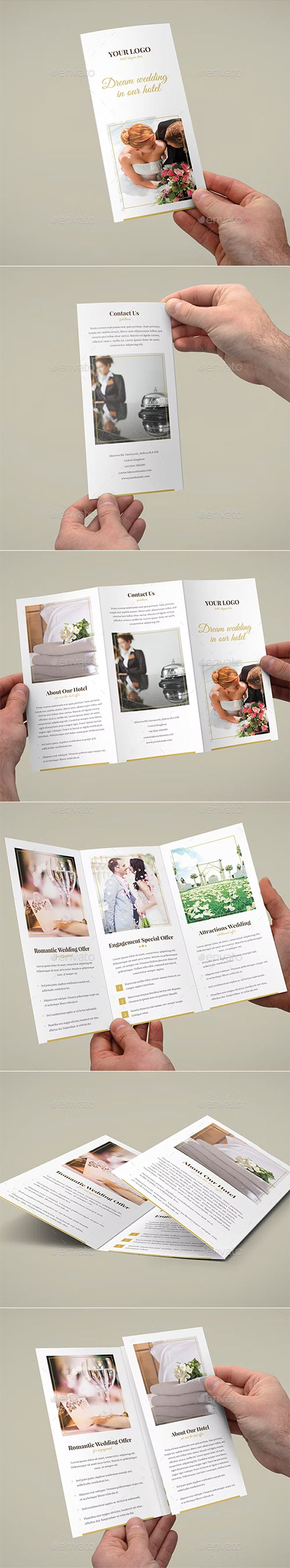 Brochure - Hotel for Wedding Tri-Fold 19527312