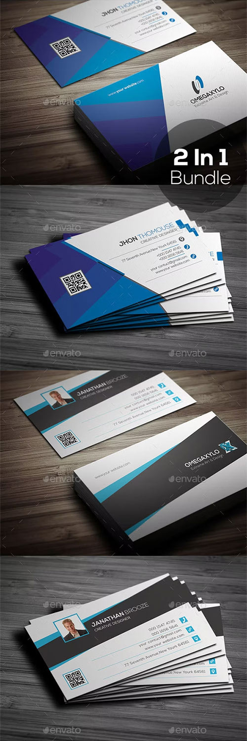 Business Card Bundle 2 In 1 19754850
