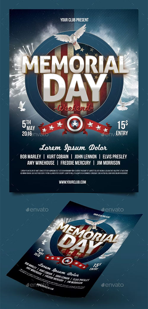 Memorial Day Flyer 16055528