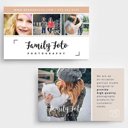 Family Photographer Business Card 1347753