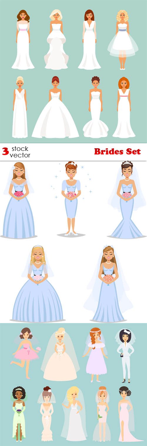 Vectors - Brides Set