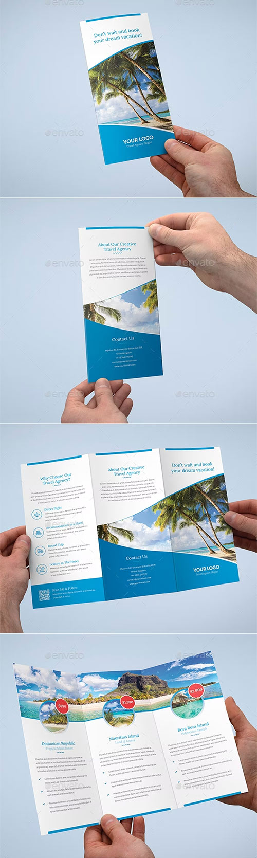 Brochure - Travel Agency Tri-Fold 19944681
