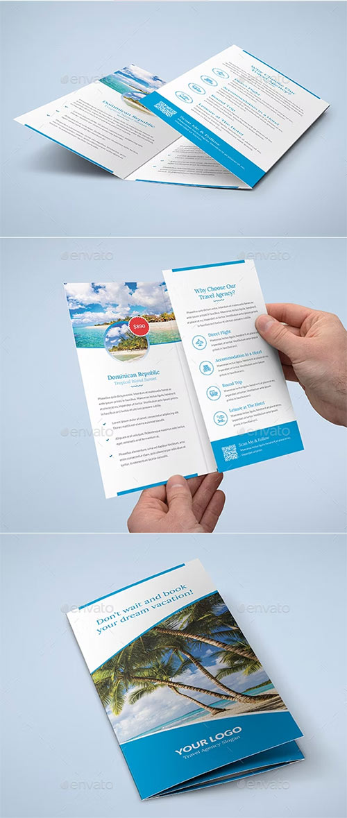 Brochure - Travel Agency Tri-Fold 19944681
