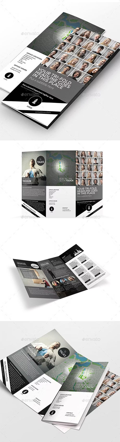 Trifold Brochure Template 11094625