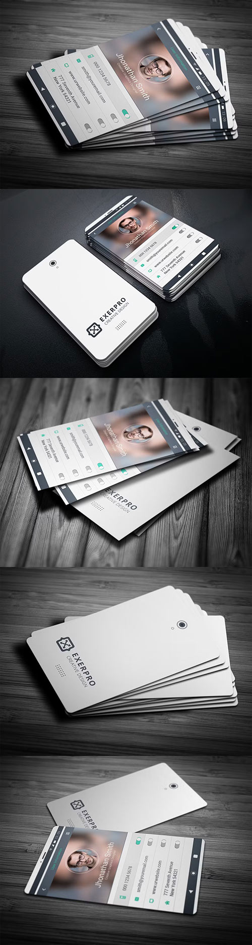 Smart Phone Style Business Card 1327301