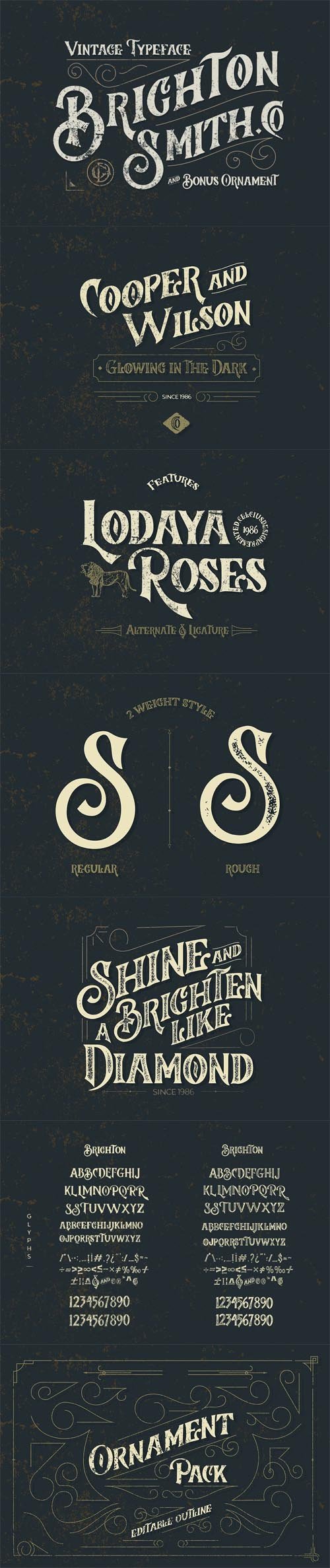 Brighton Smith Typeface