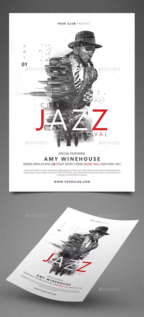 Jazz Festival Flyer 15853847