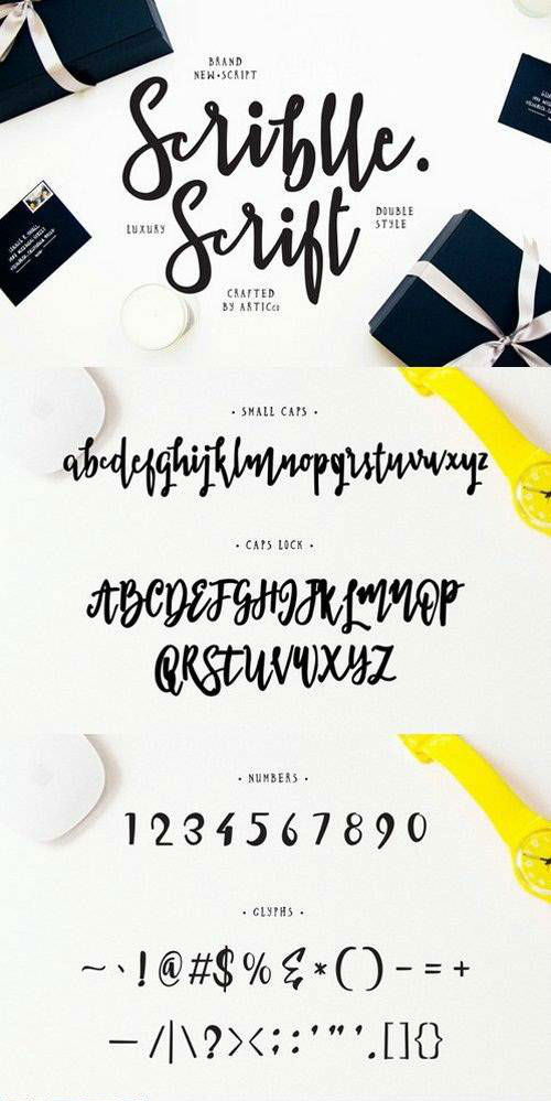 Font - Scriblle Script