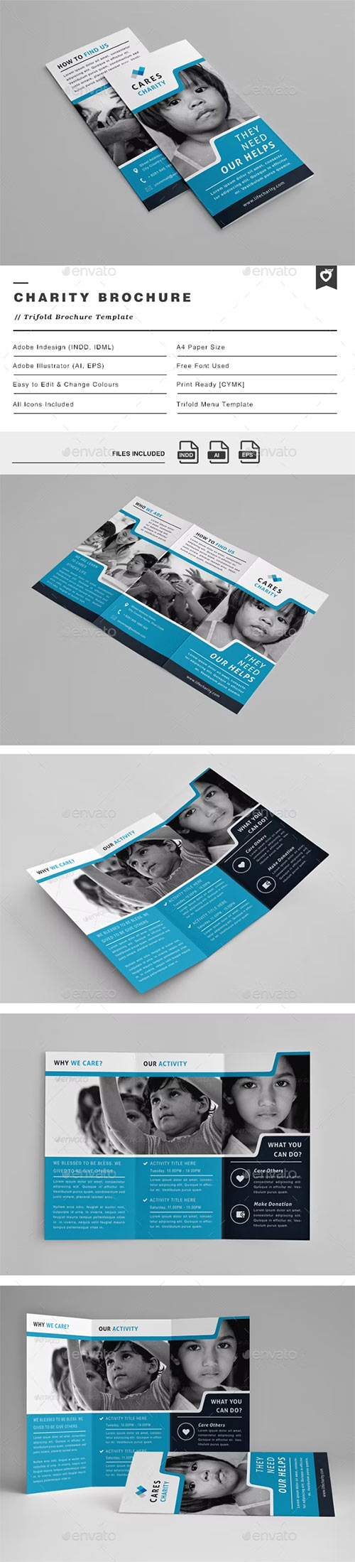 Charity Trifold Brochure 13297452