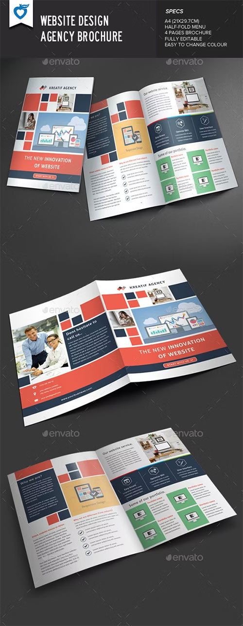 Website Design Agency Brochure 9562526
