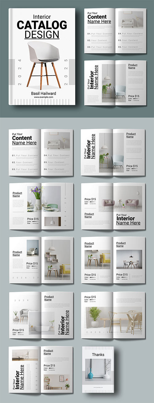Interior Catalog Design Layout 725230304