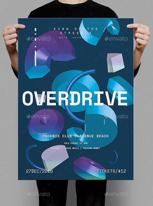 Overdrive Poster / Flyer 19297314