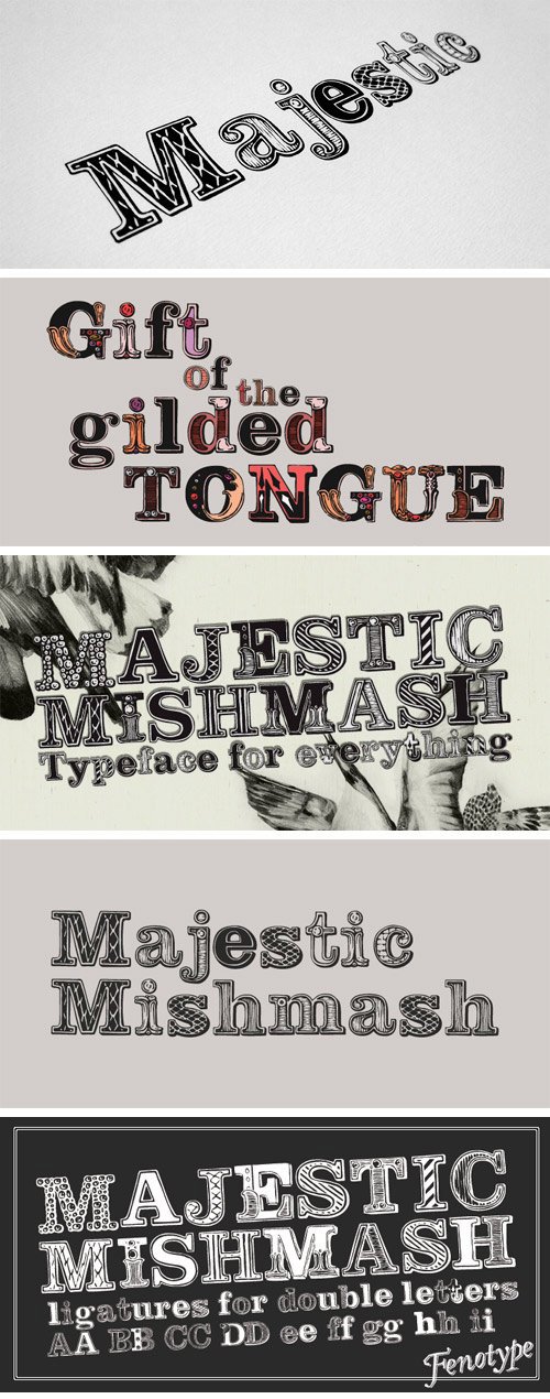 Majestic Mishmash Font