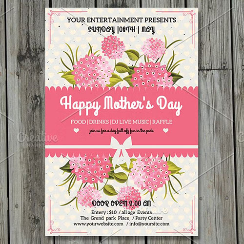 Mother's Day Flyer Template V257