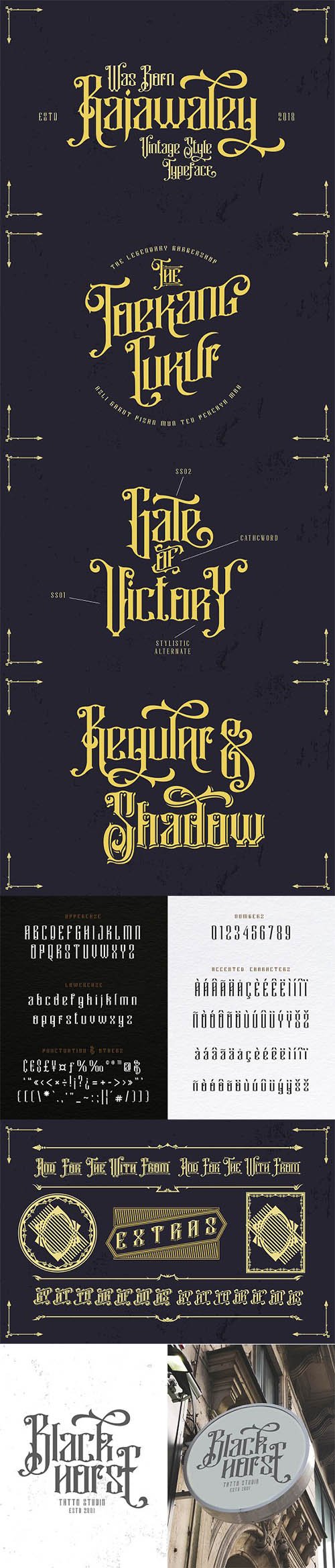 Rajawaley Typeface 2745048