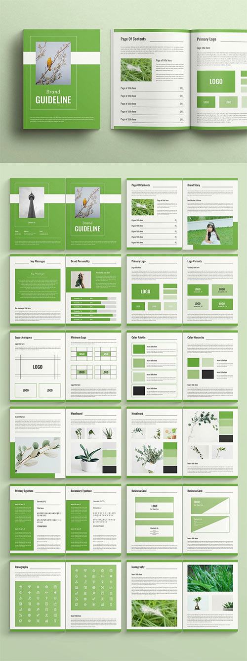 Brand Guidelines Brochure Layout 532557296
