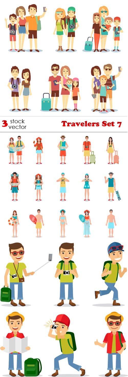 Vectors - Travelers Set 7