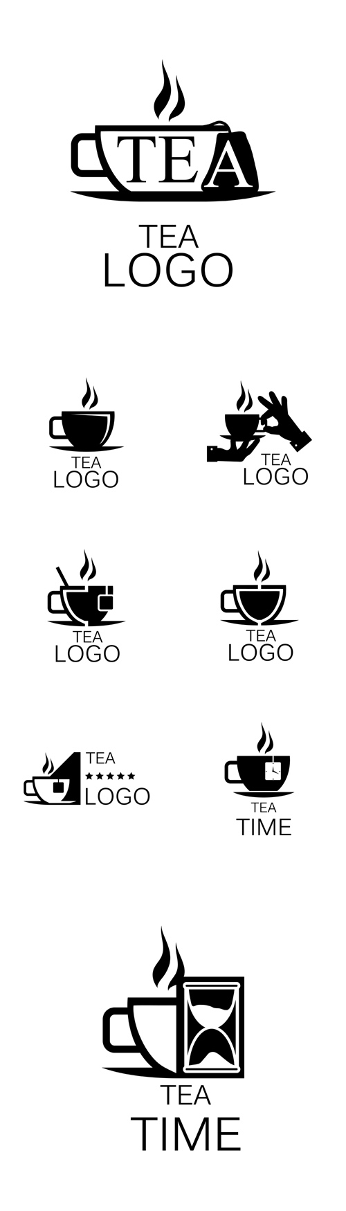 Vectors - Tea Logos