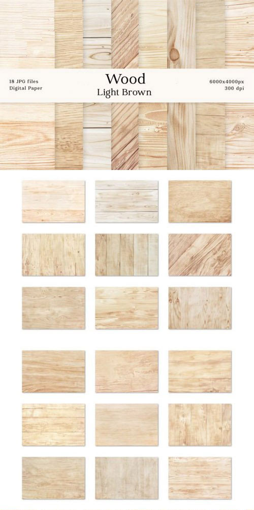 30+ Wooden Textures Pack