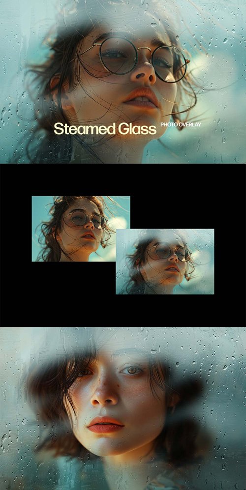 Steamed Glass Overlay Effect for Photoshop